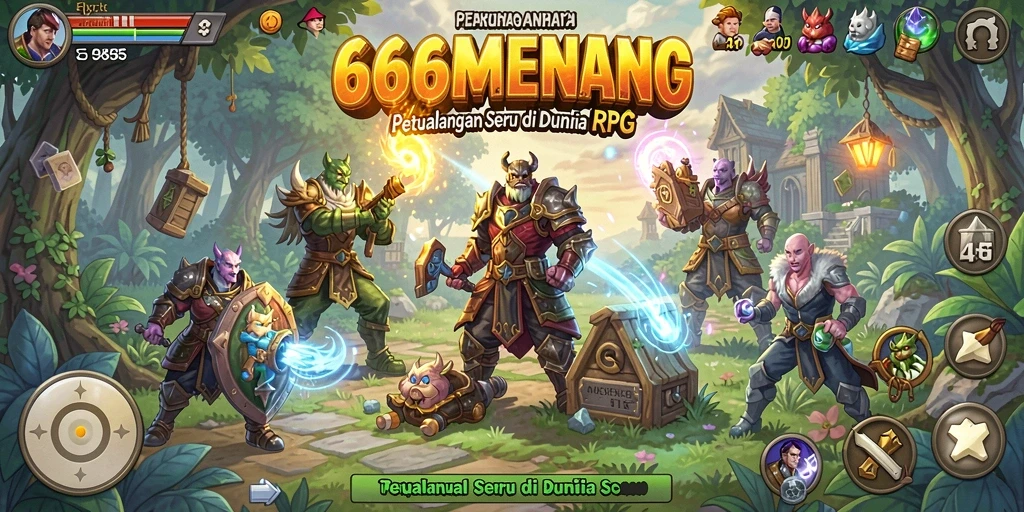 Tangkapan layar perilisan RPG yang menegangkan dan mendebarkan.