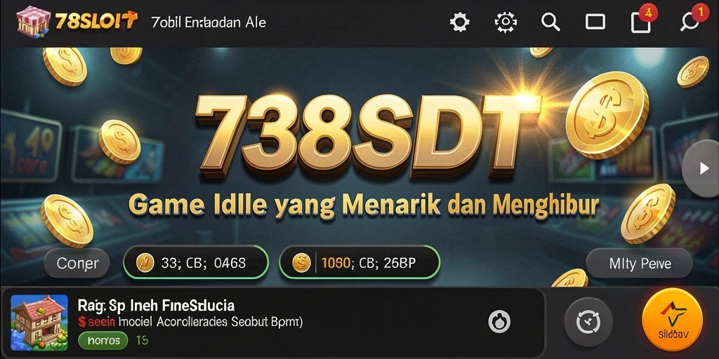 Screenshot gameplay 738SLOT yang menunjukkan aksi slot seru.