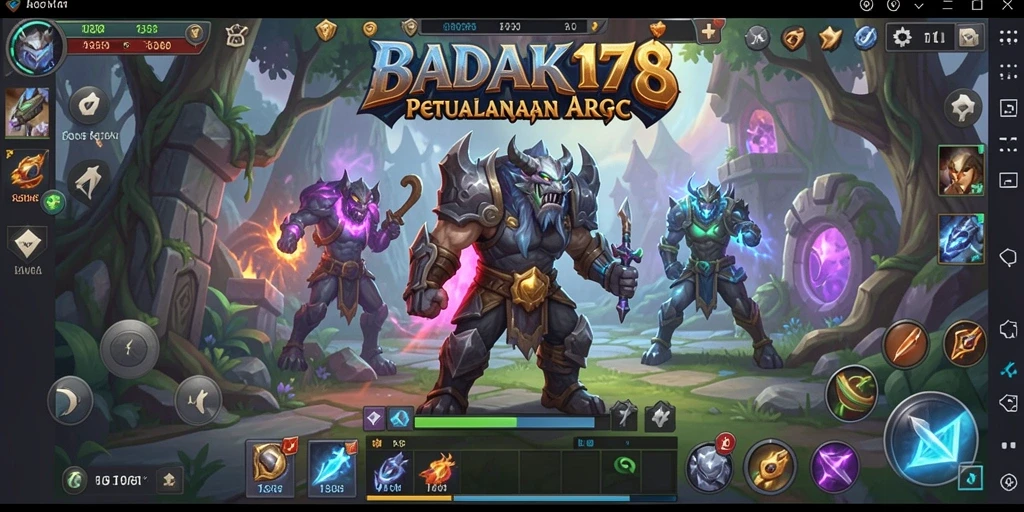 Tangkapan layar dari pengalaman gameplay yang seru di BADAK178.