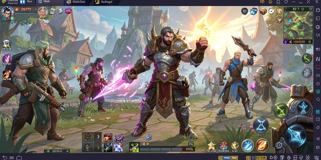 Gameplay seru dengan aksi pertarungan yang dinamis di DY777.