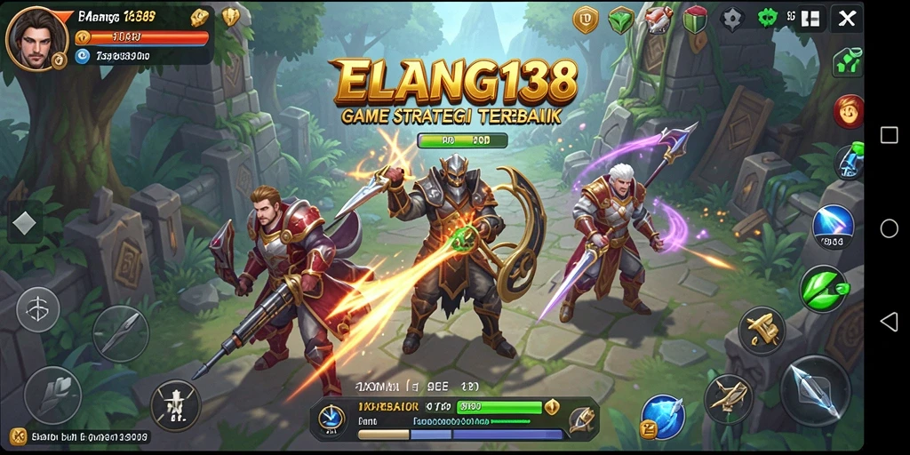 Tampilan gameplay ELANG138 yang menegangkan dan strategis.