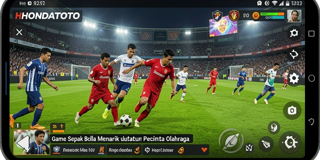 Tampilan gameplay HONDATOTO yang seru dan realistis.