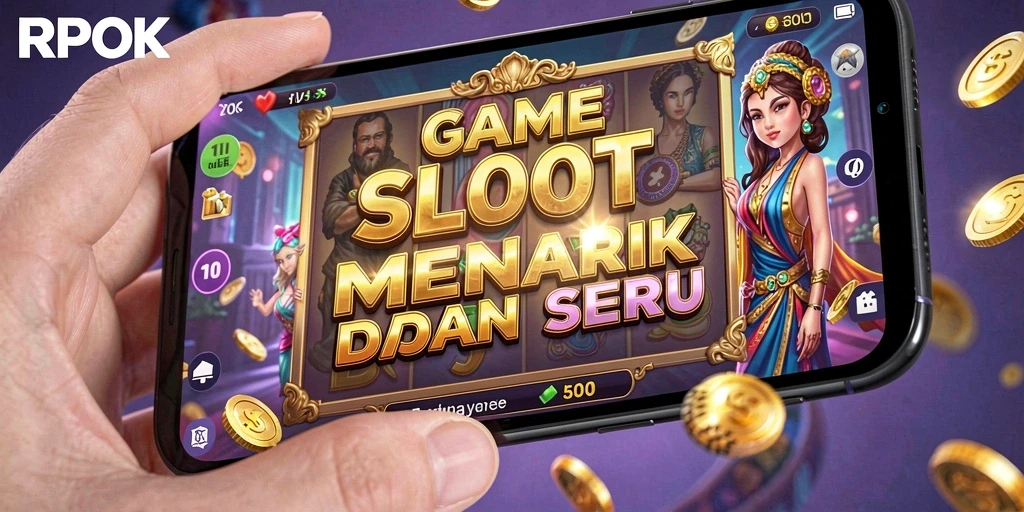 Tampilan memukau dari gameplay RPOK yang penuh warna.