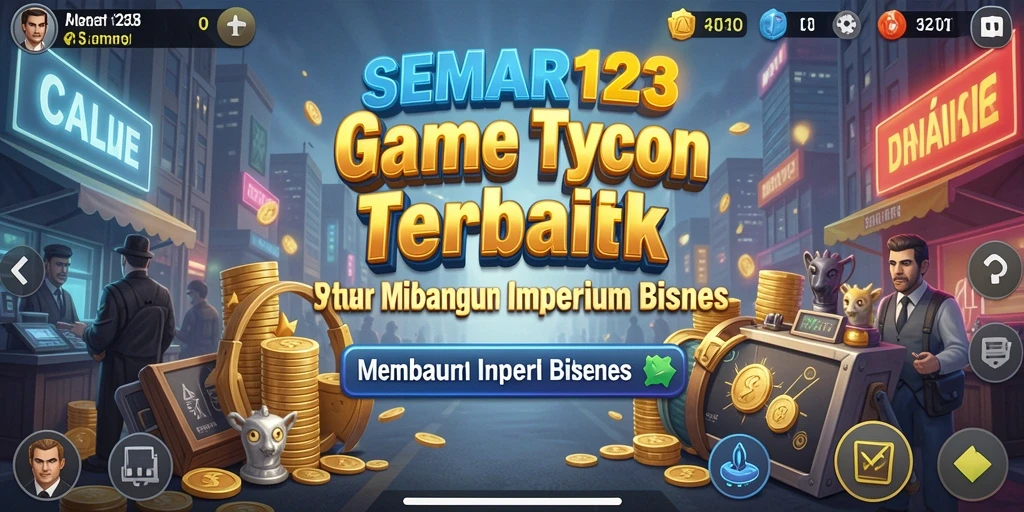 Screenshot gameplay SEMAR123 yang menampilkan strategi bisnis yang mendebarkan.