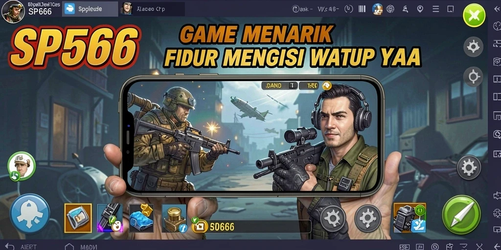 Tampilan gameplay SP666 yang menarik dan interaktif.